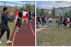 В Амурской области мигранты устроили массовую драку на школьном стадионе