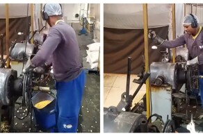 Полукустарное производство попкорна
