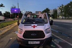Крышесносное ДТП в Москве