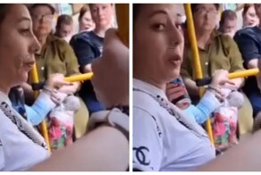 "Хочешь, выйдем на улицу, я тебе покажу": цыганка зашла в автобус как королева и показала всем кто там главный