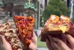 Немецкие круассано-пиццы