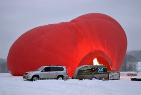 Полет на шаре (31 фото)