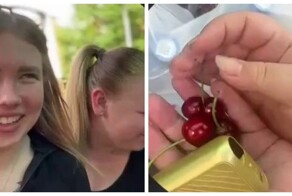 Курьеры воруют черешню из заказов