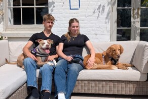 В Великобритании собака сбежала из дома и уплыла на другой остров