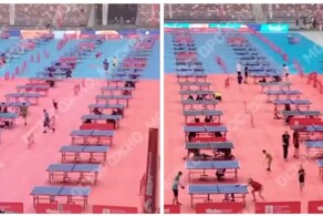 Дождь не омрачил настроение юным участникам спортивного мероприятия