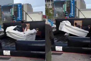 Кровать-родео для любителей халявы