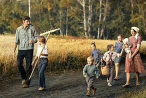 Подборка душевных и ярких фотографий деревенской жизни в СССР