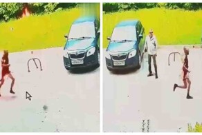 Неадекват в Уфе облил себя бензином, затем поджёг и начал бегать по городу на глазах у прохожих