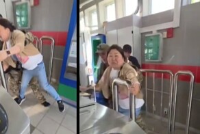 "Я бурятка я не приезжая, руки убрал": в Подмосковье во время антимигрантского рейда дружинник грубо задержал женщину