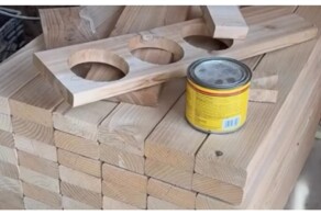 Оригинальный ящик для холодильника с пивом