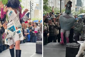 В Нью-Йорке прошёл фестиваль голубей