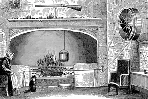 Вертельные собаки – живые кухонные механизмы и жертвы человеческой изобретательности