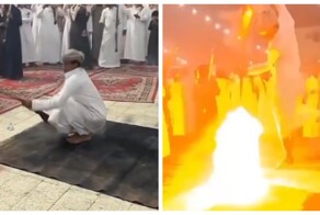 В Таифе сохраняется традиционный военный танец со стрельбой из ружья