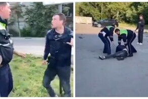 В Арзамасе водитель подрался с сотрудниками ДПС