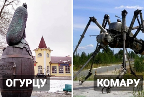 13 оригинальных памятников из России, которые посвящены неожиданным персонажам и явлениям