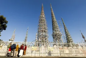 Башни Уоттса – гимн упорству и шедевр андеграундного искусства, созданный одним человеком