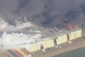 Взрыв на складе фейерверков в США