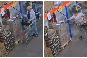 Банда бабушек украла из магазина водку и закуску
