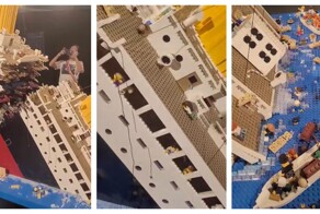 Крушение «Титаника» из конструктора