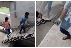 Обстановка на строительной площадке в Индии