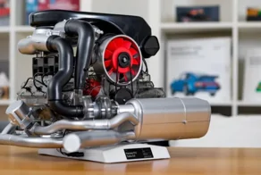 Двигатель Porsche 911 Turbo превратился в домашний конструктор