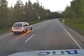 Погоня со стрельбой по угонщику автомобиля