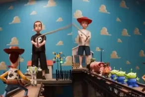 Энтузиаст переместил героев мультфильма «История игрушек» в «Игру в кальмара»