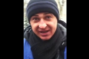 Суровый донецкий парковщик (видео)