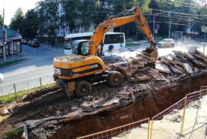 Пытался исполнить трюк на мотоцикле