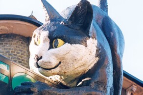 Кот из Кэтфорда: исполинский страж лондонского района