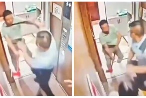 В Китае мужчина напал на бывшую жену с топором