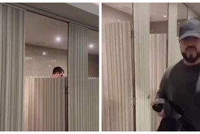 В московском ТЦ посетительница спалила в женском туалете извращенца, который подглядывал за девушками в кабинках