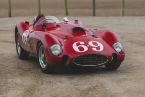 Уникальную Ferrari 1955 года, на которой ездил Кэрролл Шелби, выставят на аукцион