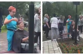 Стрижка в условиях землетрясения