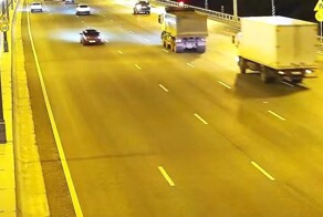 Очередной слепой водитель на МКАДе