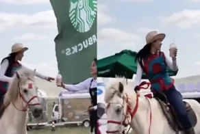 В Китае можно найти Starbucks и KFC, оформленные под монгольские юрты