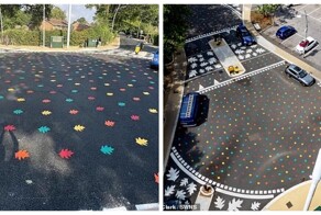 Перекресток за 5 миллионов возмутил людей: разметку номинировали на дизайнерскую премию