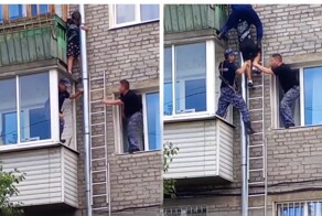 В&nbsp;Бурятии школьник решил сбежать из&nbsp;дома по&nbsp;водосточной трубе и застрял на&nbsp;высоте