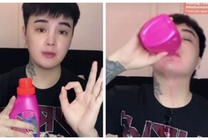 Вьетнамский тиктокер ради хайпа залпом выпил чистящее средство перед тысячами зрителей