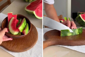 Блогерша показала, почему арбузные корки лучше жарить, а не выбрасывать