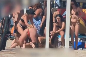 На Одесском пляже произошла массовая драка из-за русской музыки