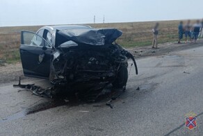 Ушел от столкновения, ага... ДТП в Волгограде