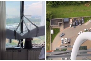 В ЖК от ПИКа жильцы  собирают дождевую воду в самодельные конструкции