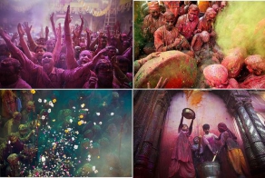 Индийский праздник встречи весны Холи (38 фото)