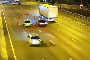 Компактный Матиз стал ещё более компактным на МКАДе