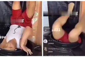 Тиктокер утонул в&nbsp;бочке с&nbsp;водой во&nbsp;время прямой трансляции