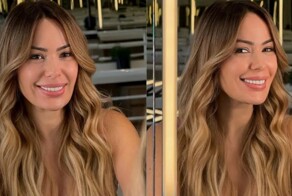 Собака чуть не оставила модель Playboy без носа