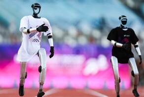 Роботы пробежали на чемпионате России по легкой атлетике в Казани