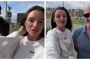 В Питере к девушке на улице пристал незнакомец из-за того, что та была в лосинах — наличие мужа его не смутило