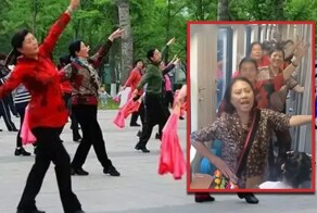Китайские тетушки берут в заложники пассажиров поездов танцами